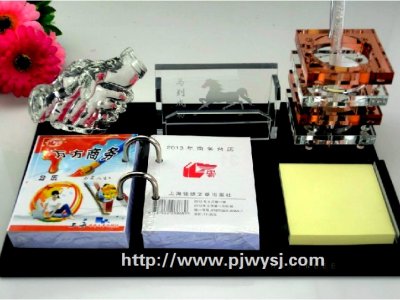 水晶臺(tái)歷辦公用品 sj-007