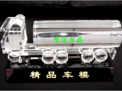油罐車水晶車模 sj-009