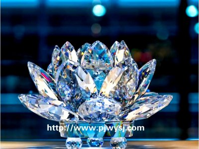 特大水晶蓮花 sj-016