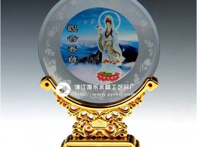 水晶圓盤紀(jì)念品 sj-009