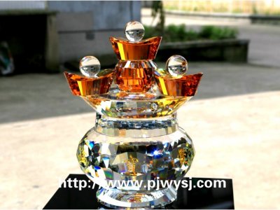 水晶聚寶盆 sj-015